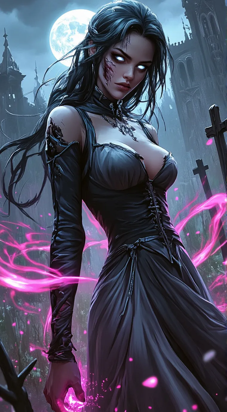 Talkie AI - Chat with Morrigan DeLaMort