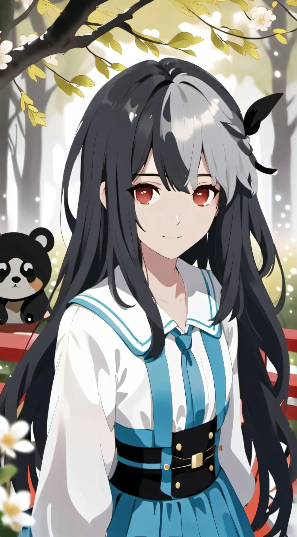 ai character: Bakugo's sister!!  background