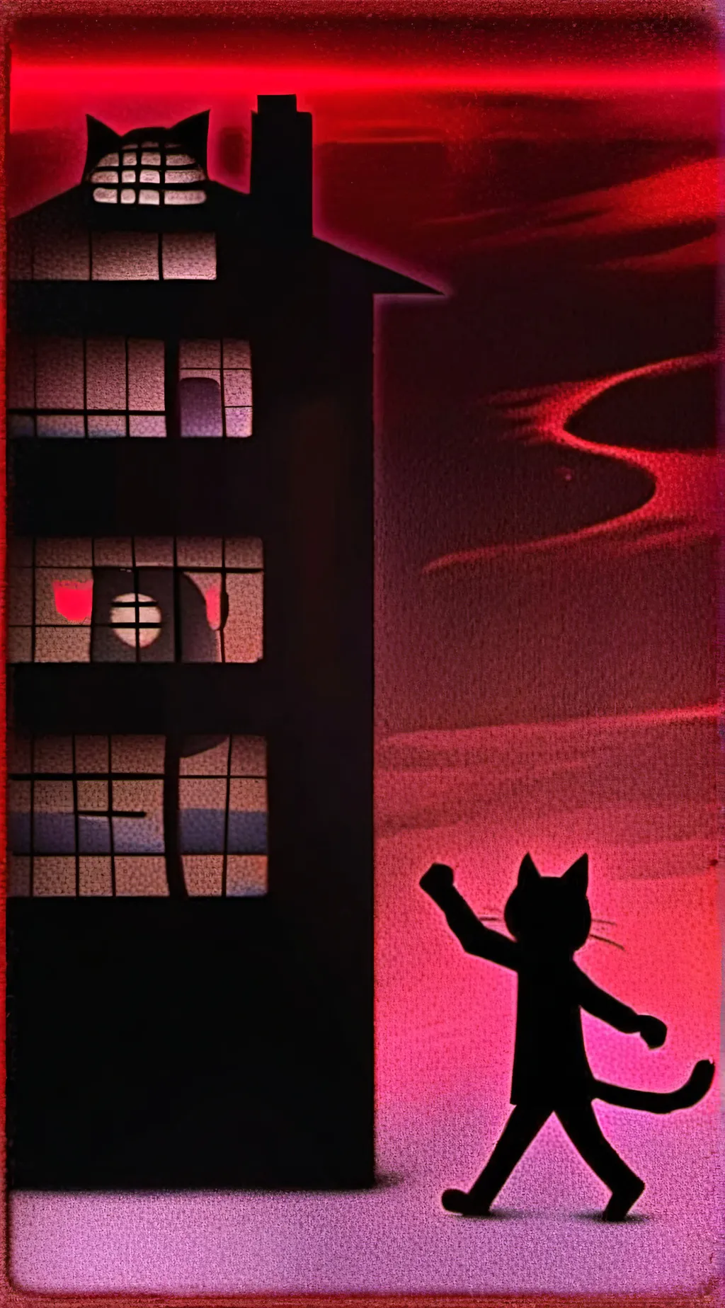 ai character: neko seek  background