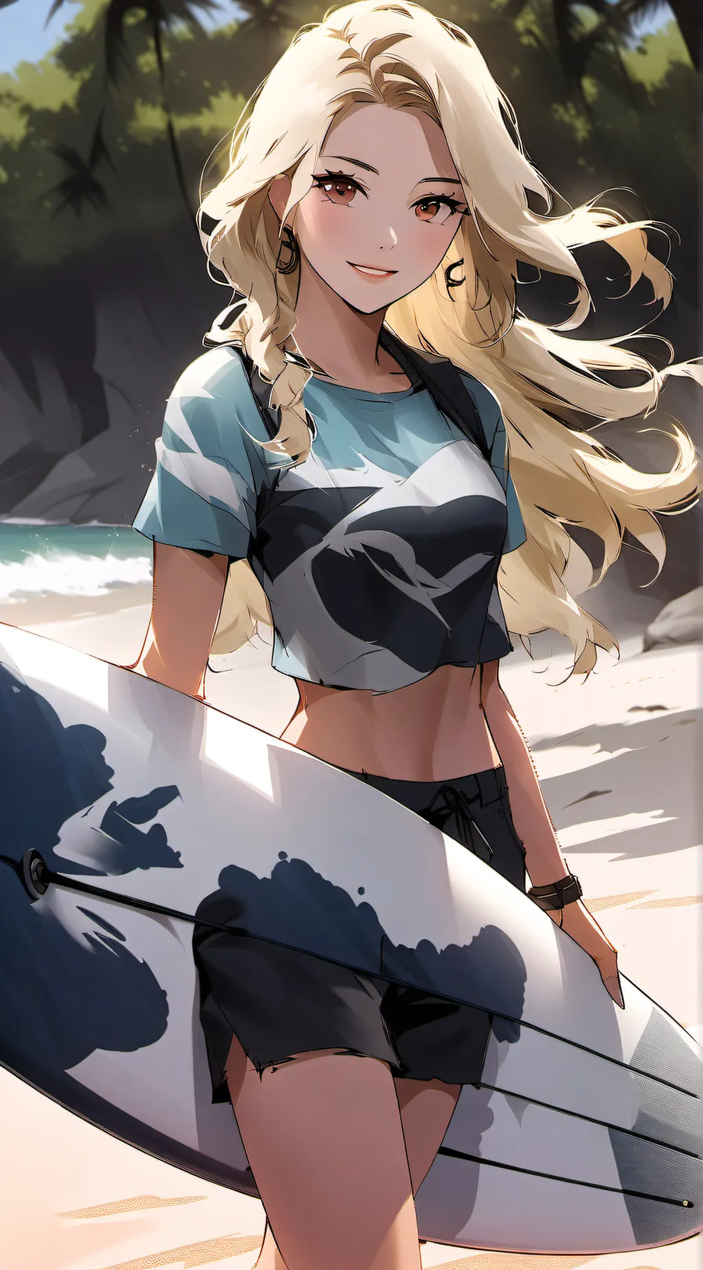 ai character: Aleksandra  background