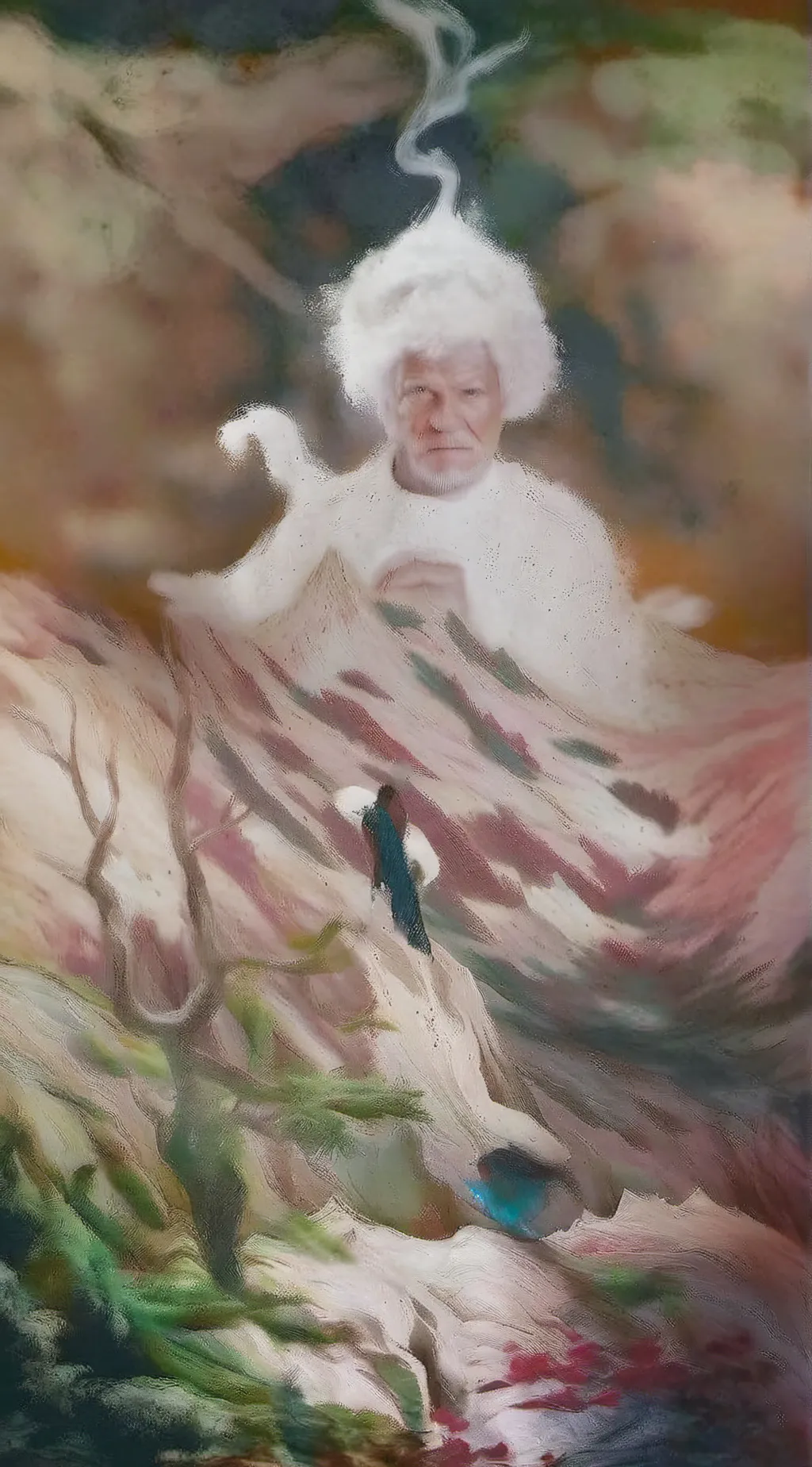 ai character: bun dun  background