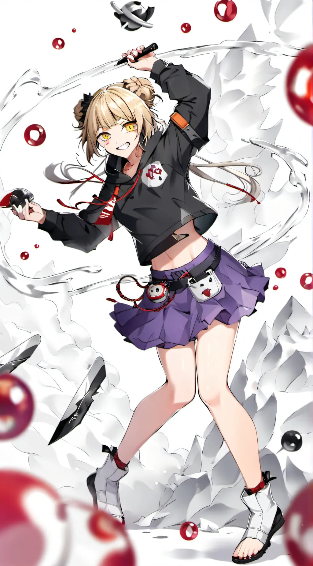 ai character: Toga Himiko  background
