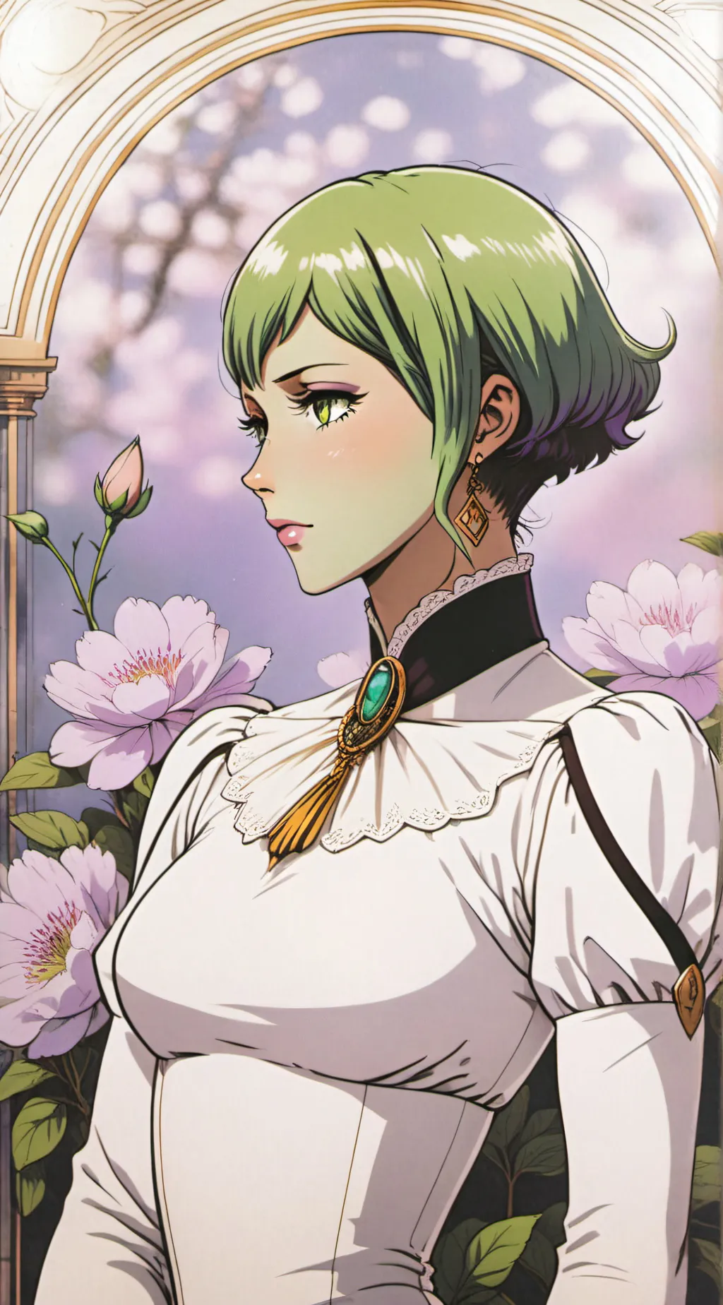 ai character: Evelyn background