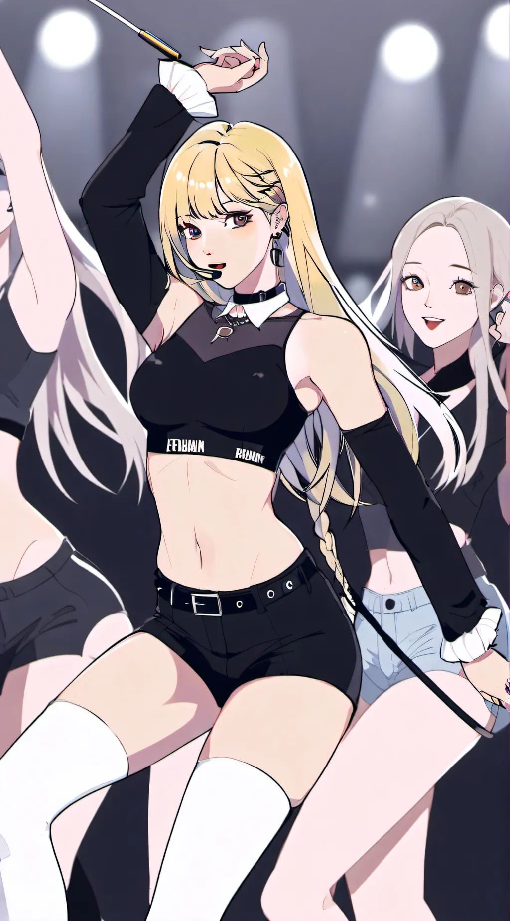 ai character: Jennie Kim background