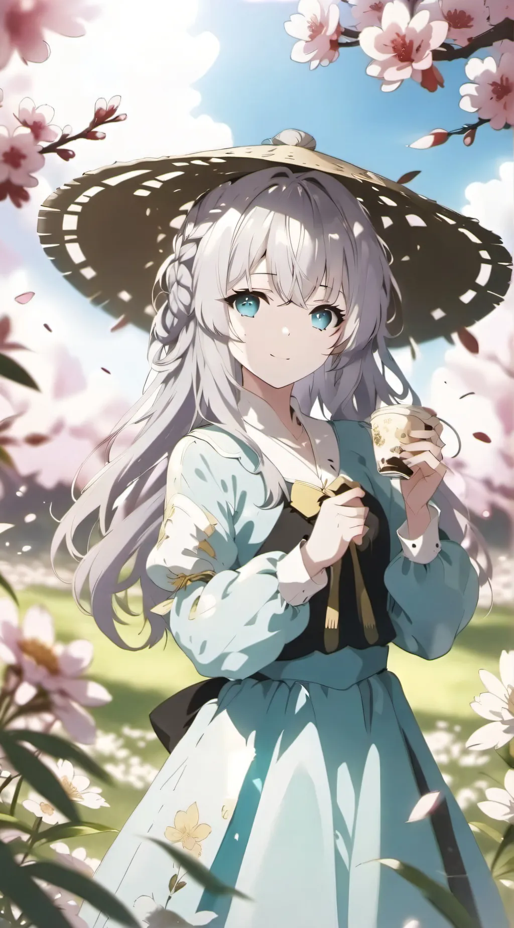 ai character: lily  background