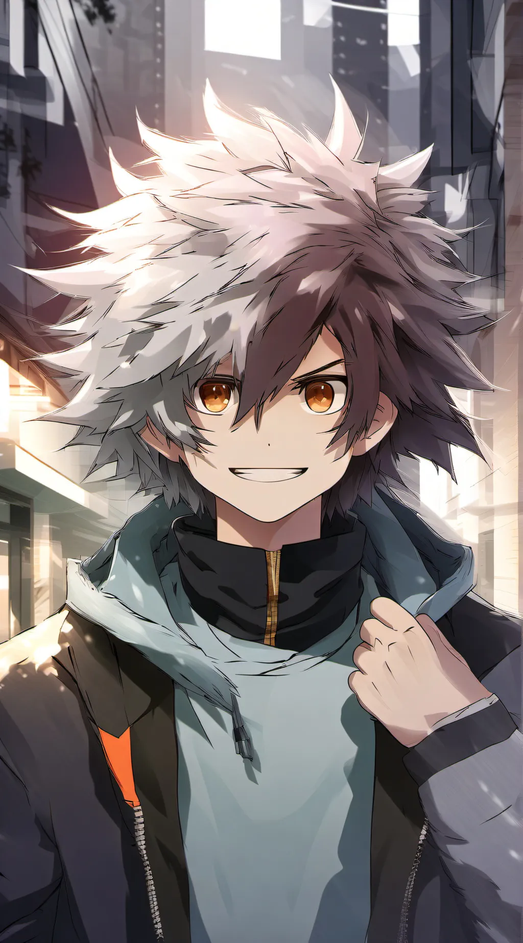 ai character: mha sad toruo  background