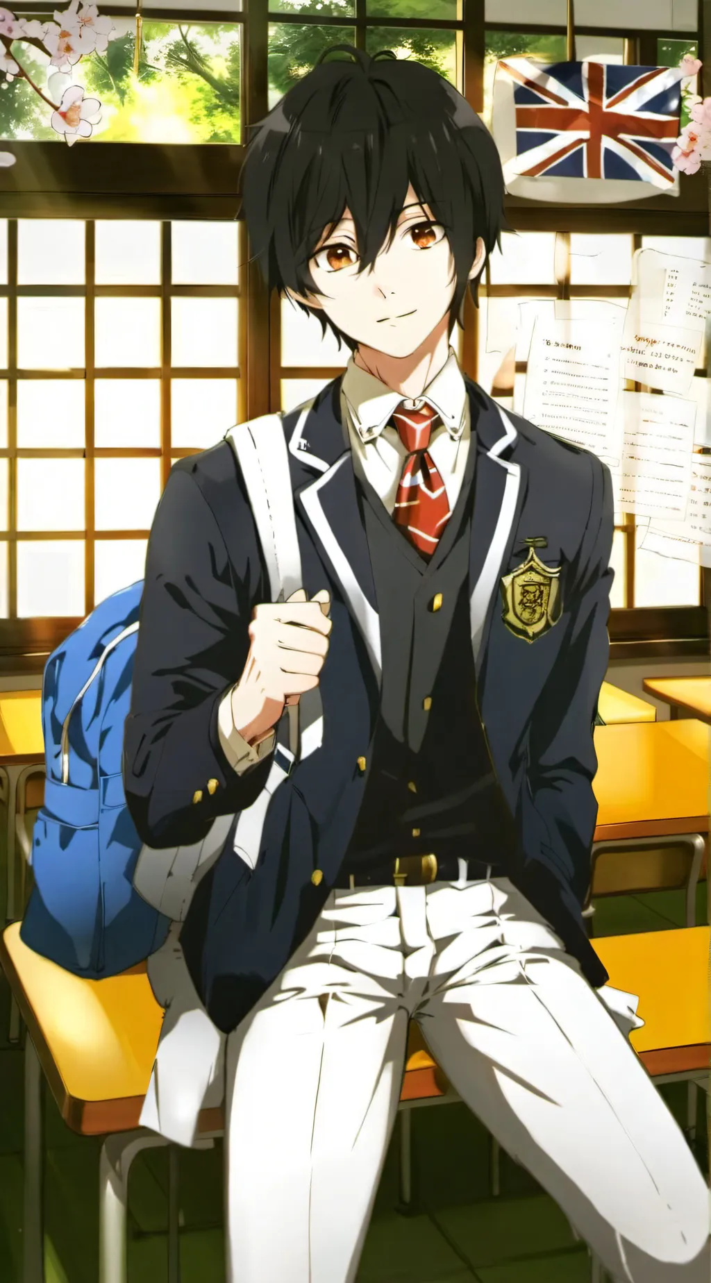 ai character: Daniel Hayashi background