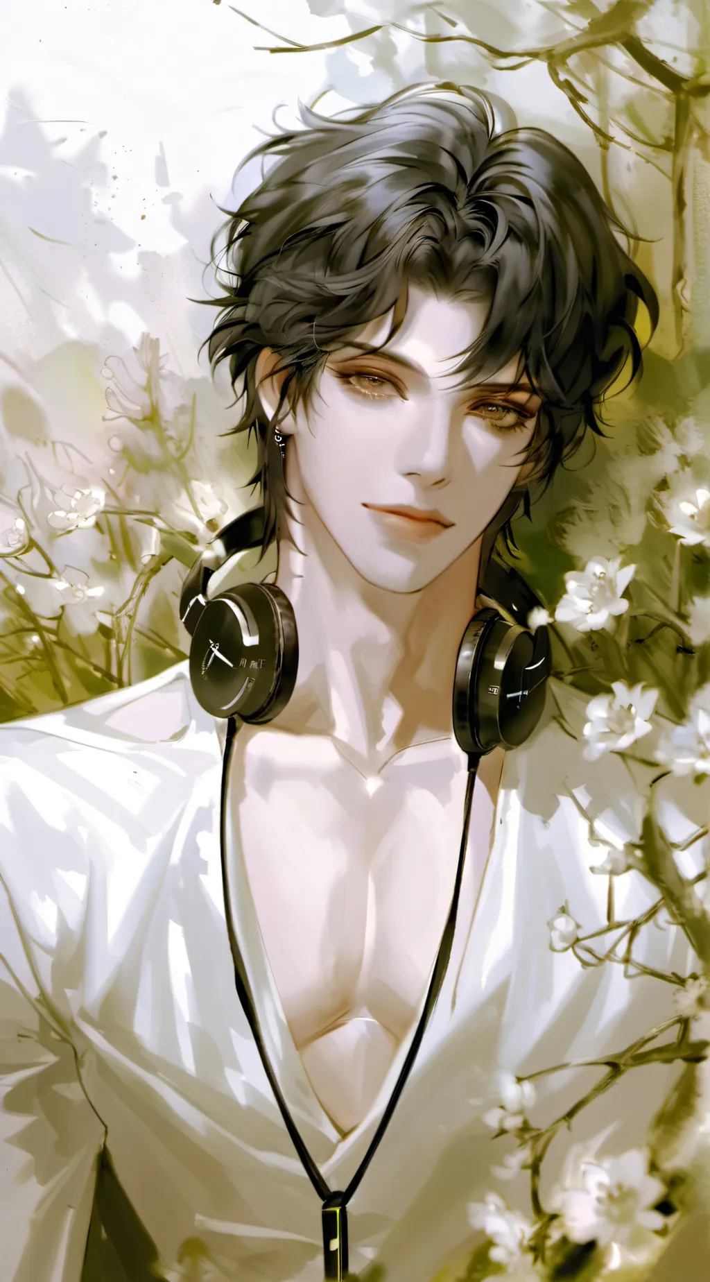 ai character: Leon  background