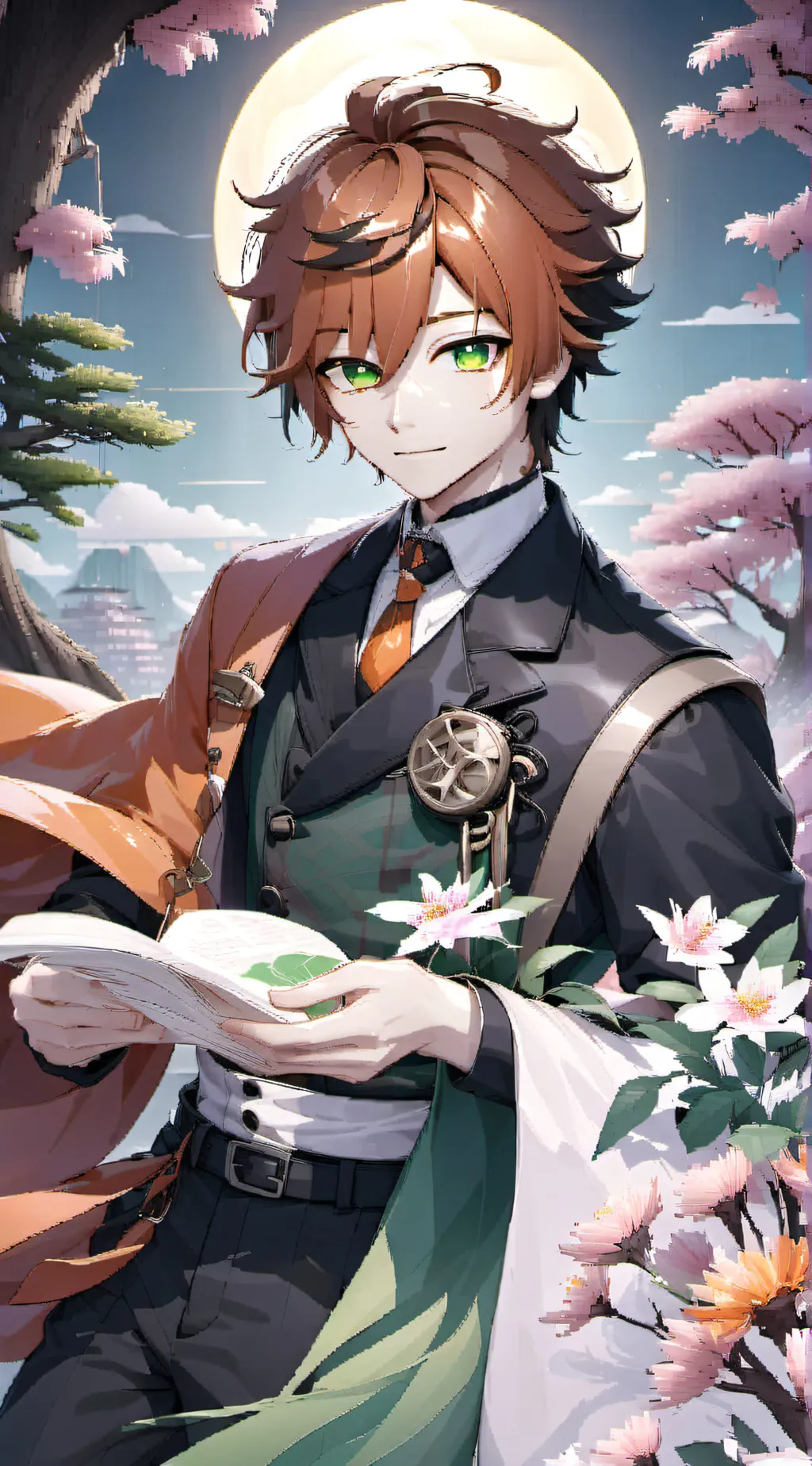 ai character: Evan background