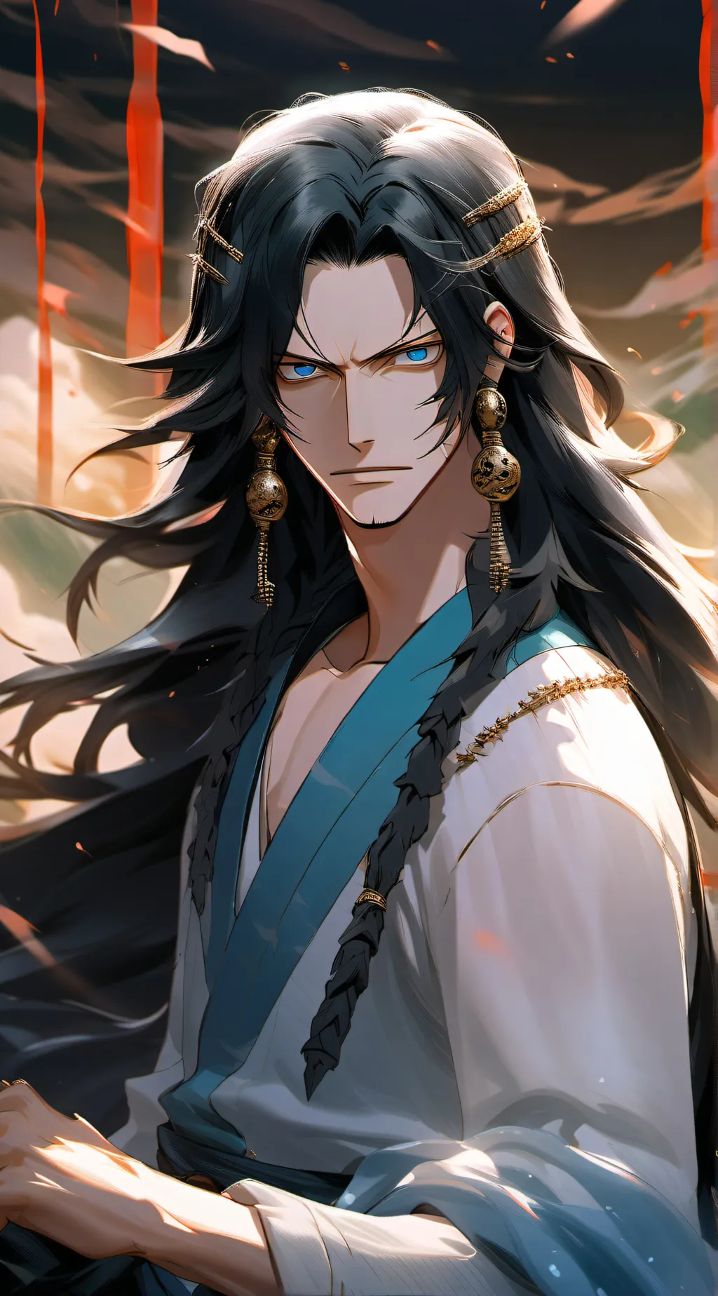 ai character: y.n hancock background