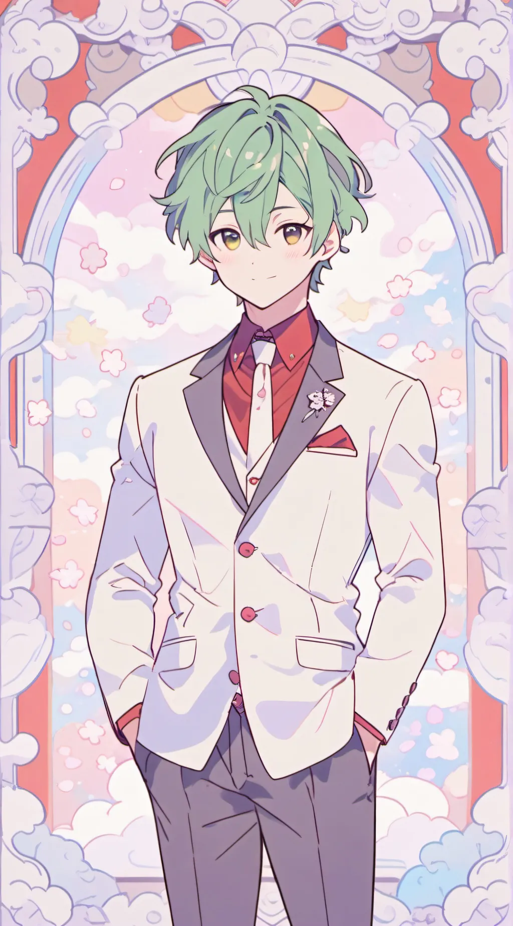 ai character: Julián  background