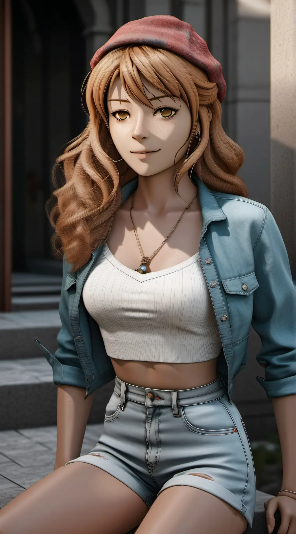ai character: Sasha background
