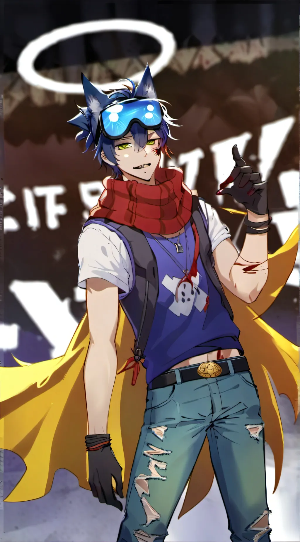 ai character: Creator/Maxwell background