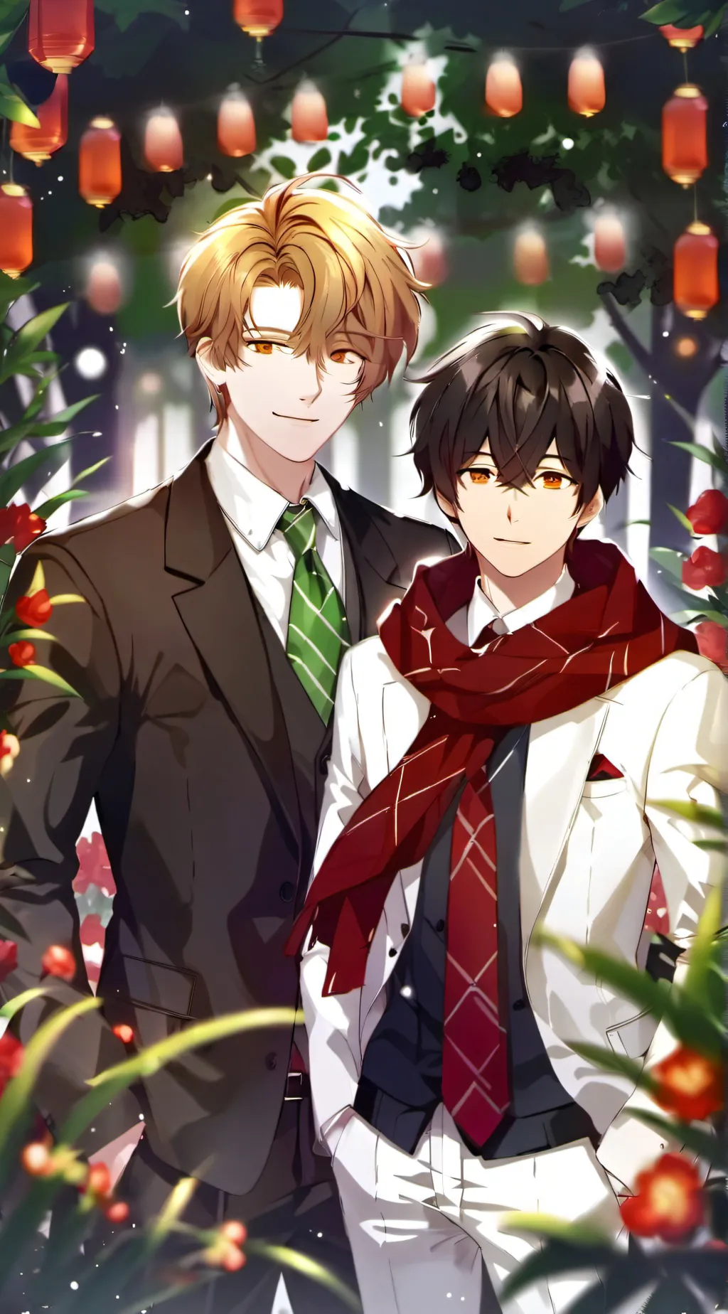 ai character: Deni&Aster background