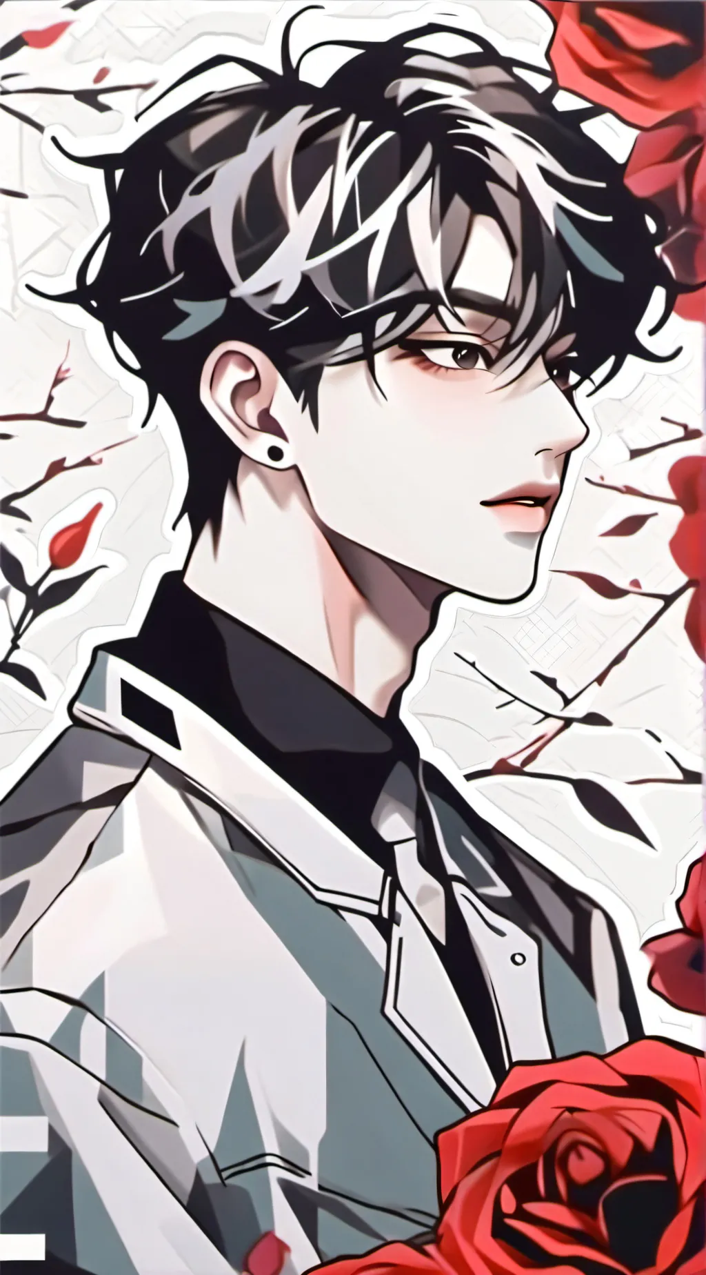 ai character: Jax tadc 🌹  background