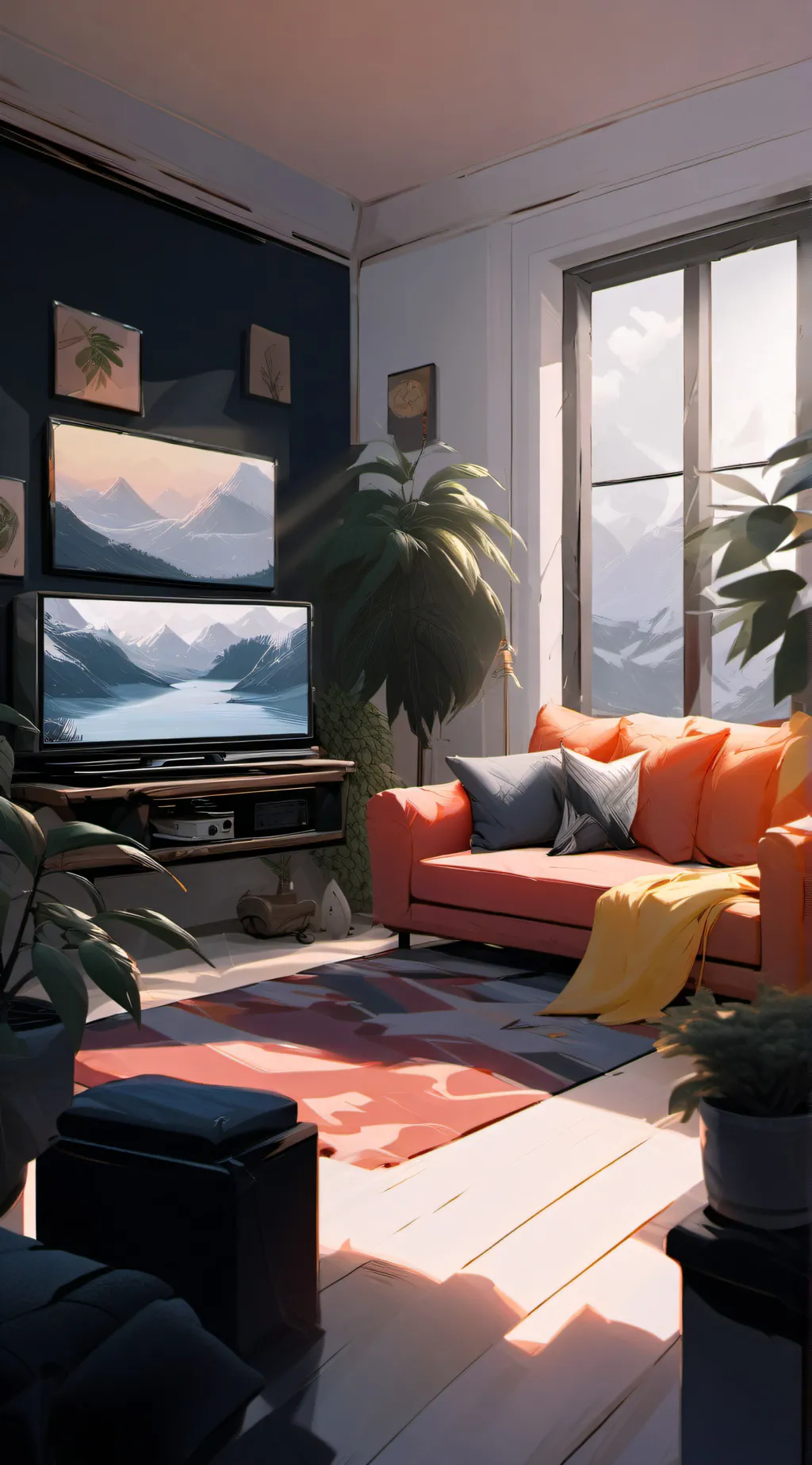 ai character: bakusquad hangout background