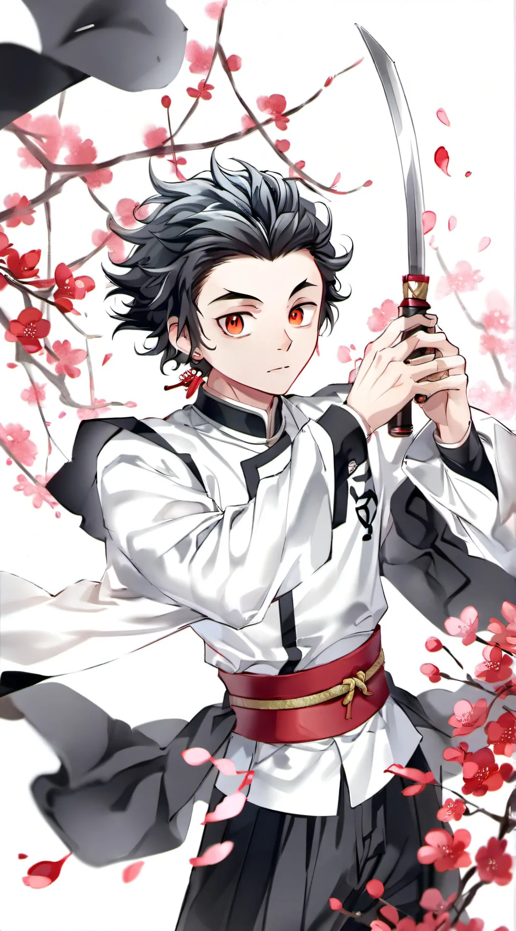 ai character: Nezuko chan background