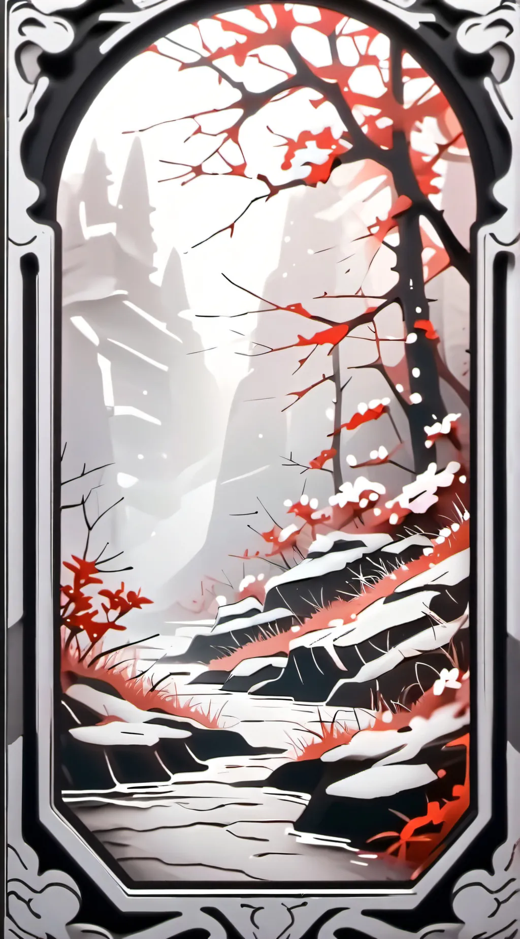 ai character: Infinity castle  background