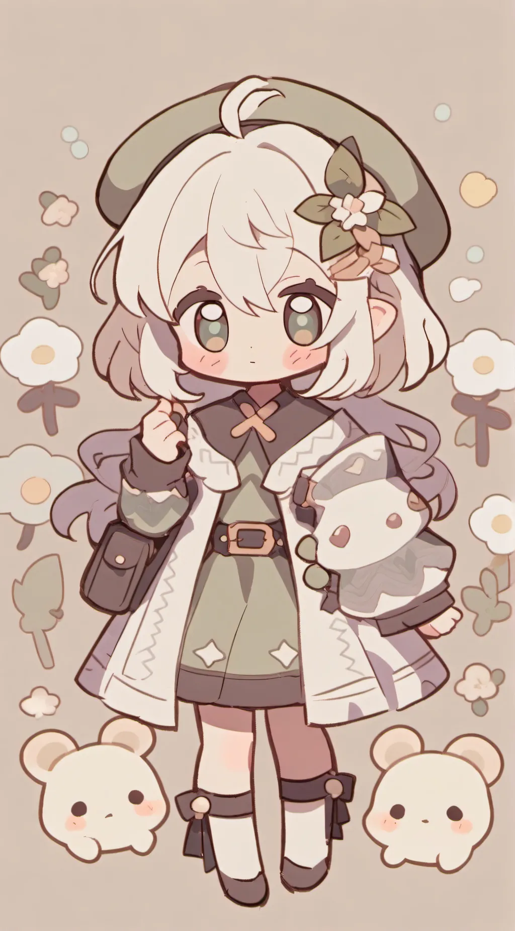 ai character: carl & Alice  background