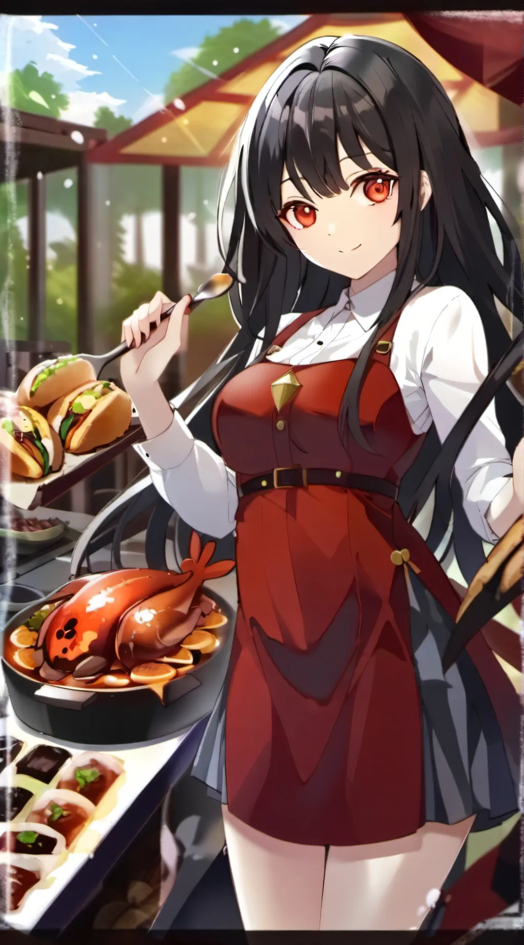 ai character: Feeder gf background