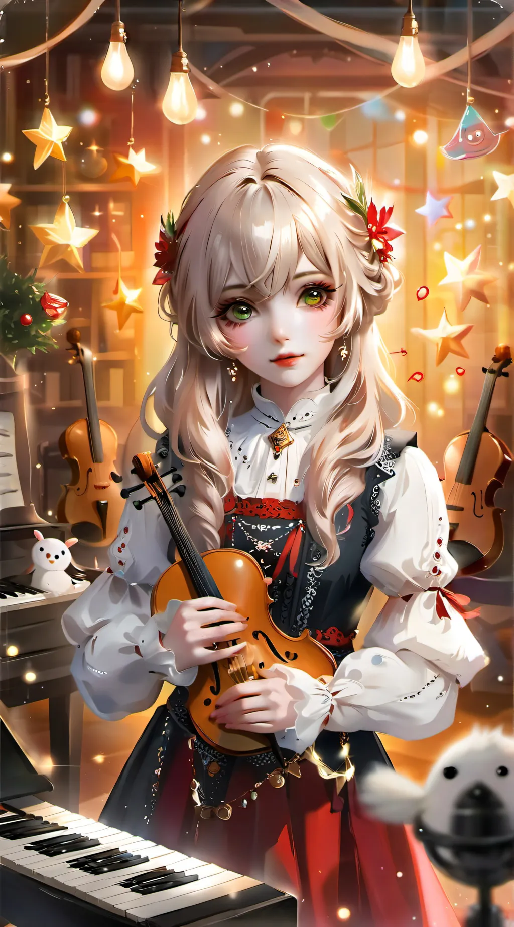 ai character: Ashley background