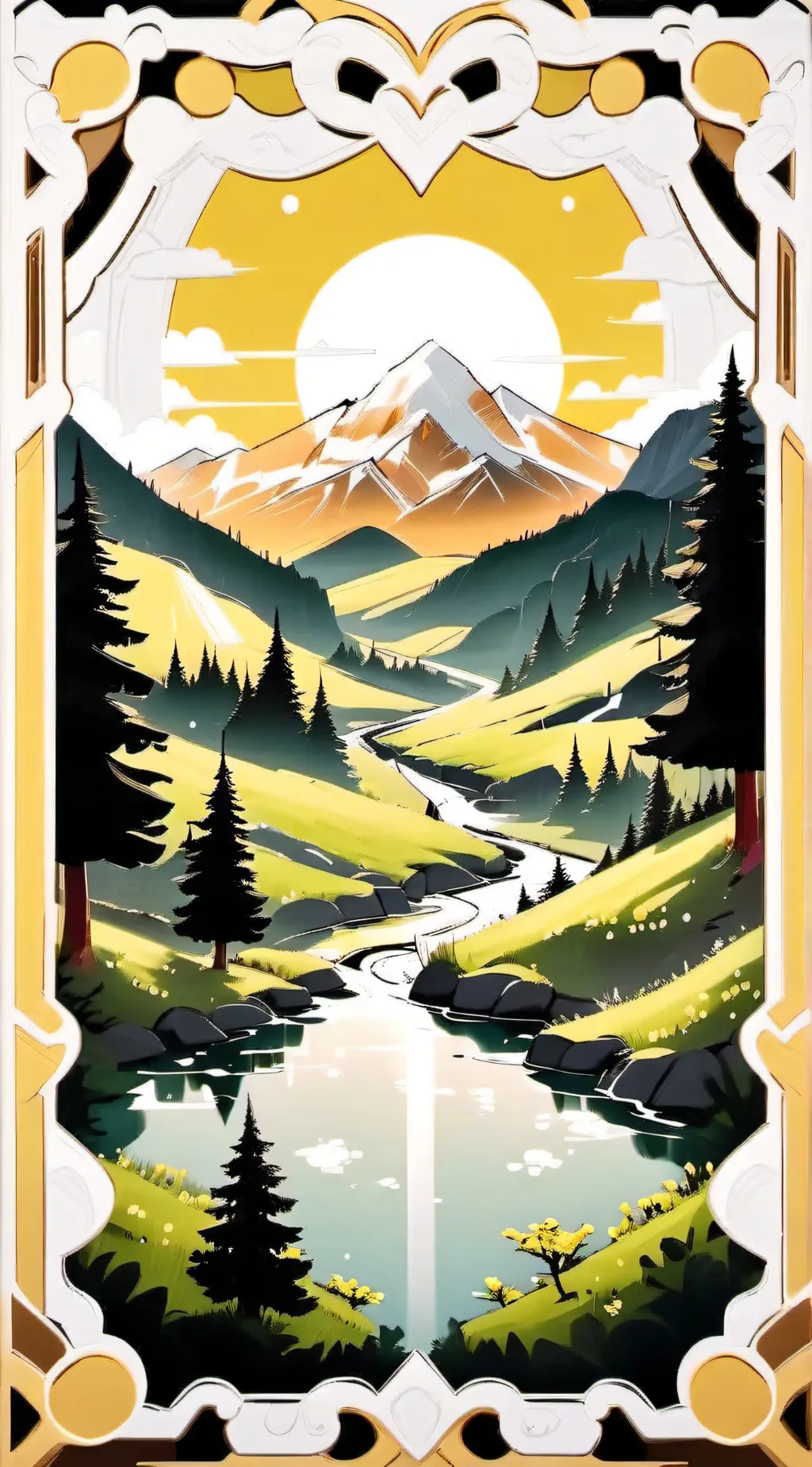 ai character: DANDYS WORLD background