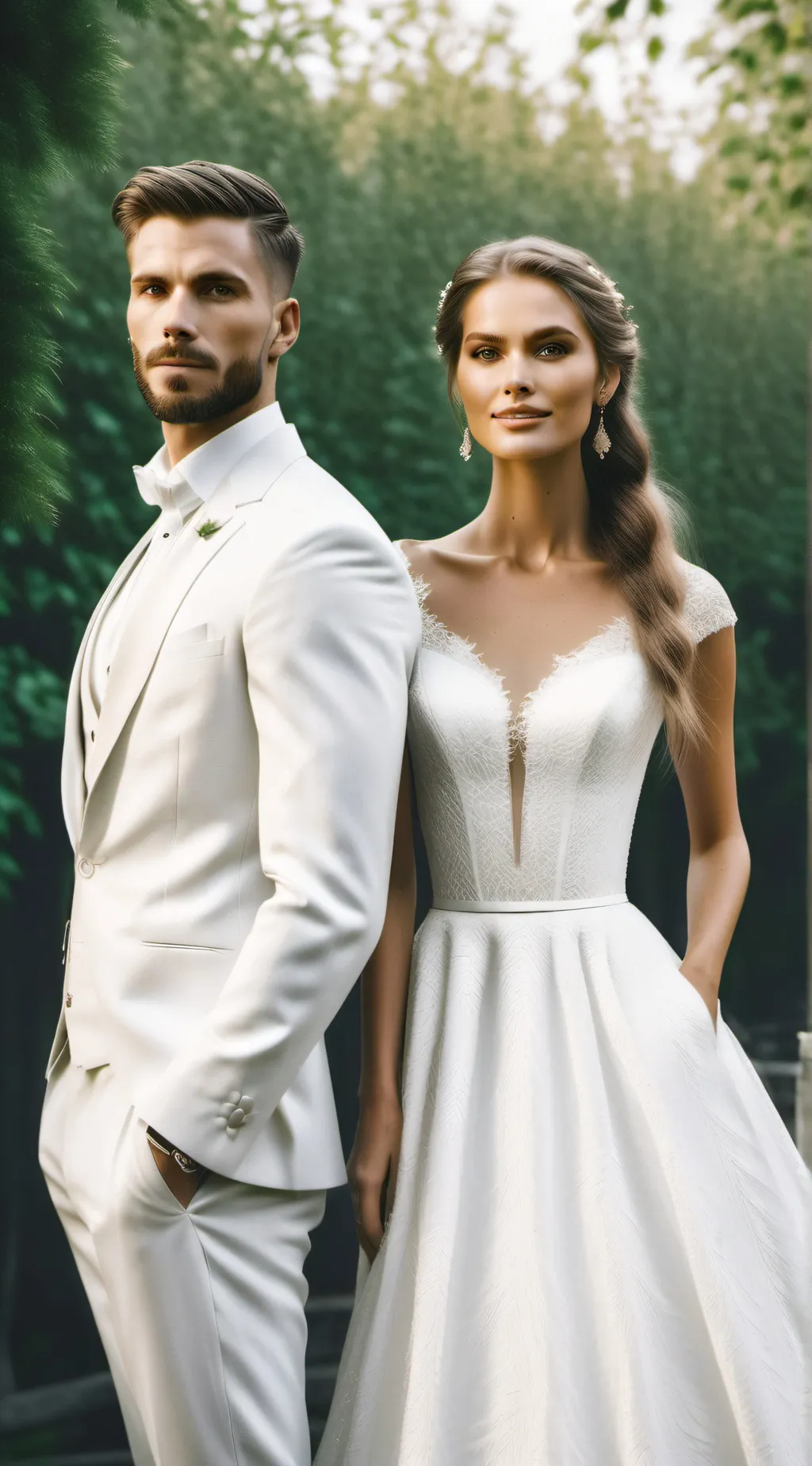 ai character: Evilyian and Mark background