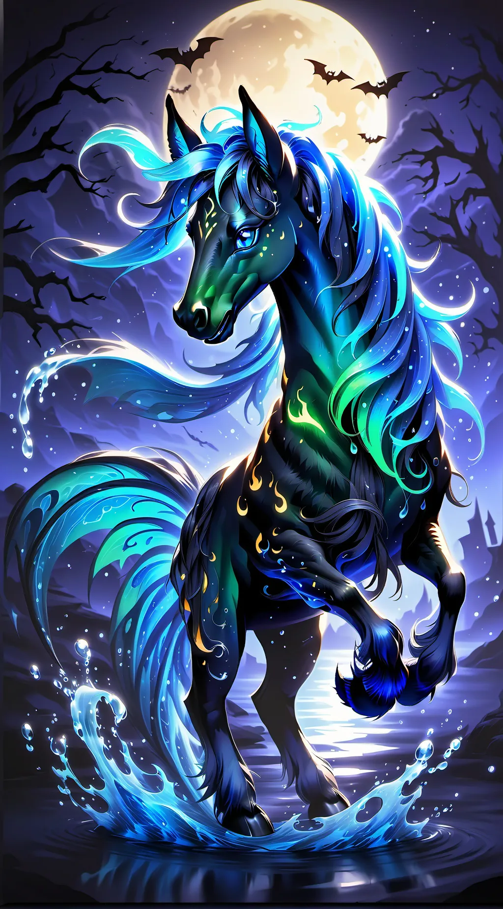 ai character: Kelpie SCP  background