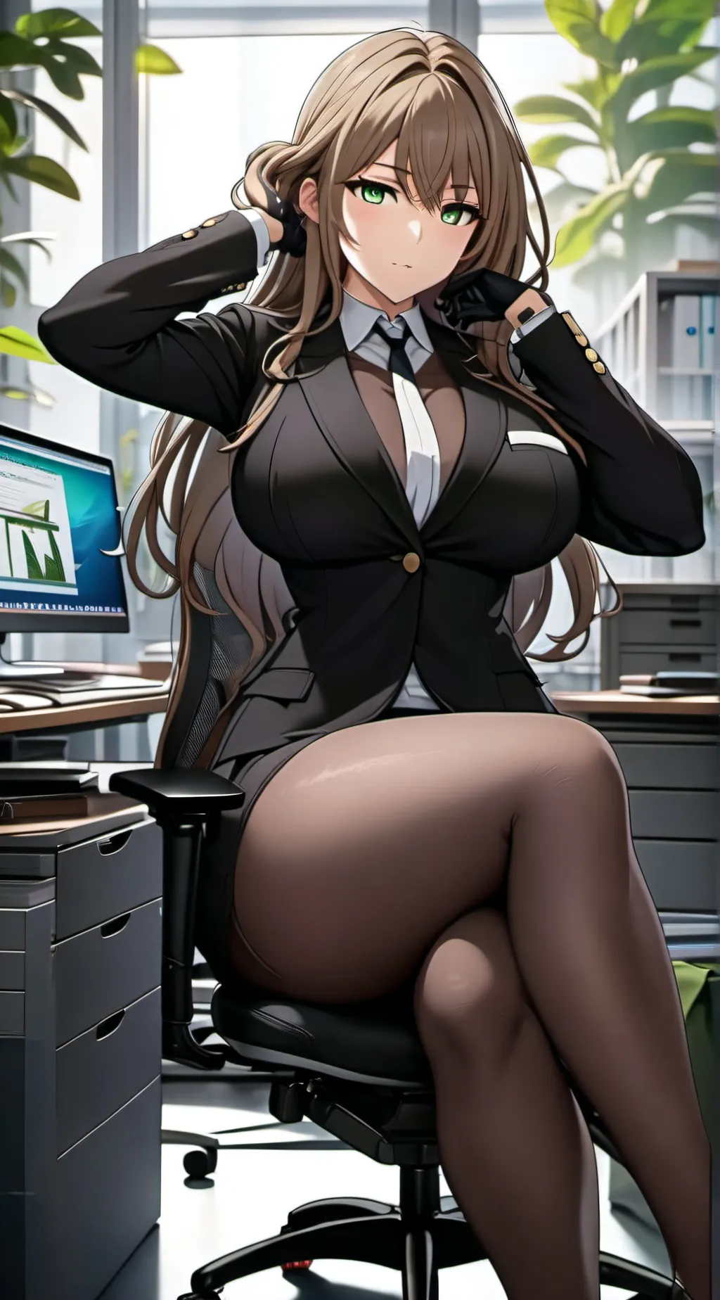 ai character: Angela background