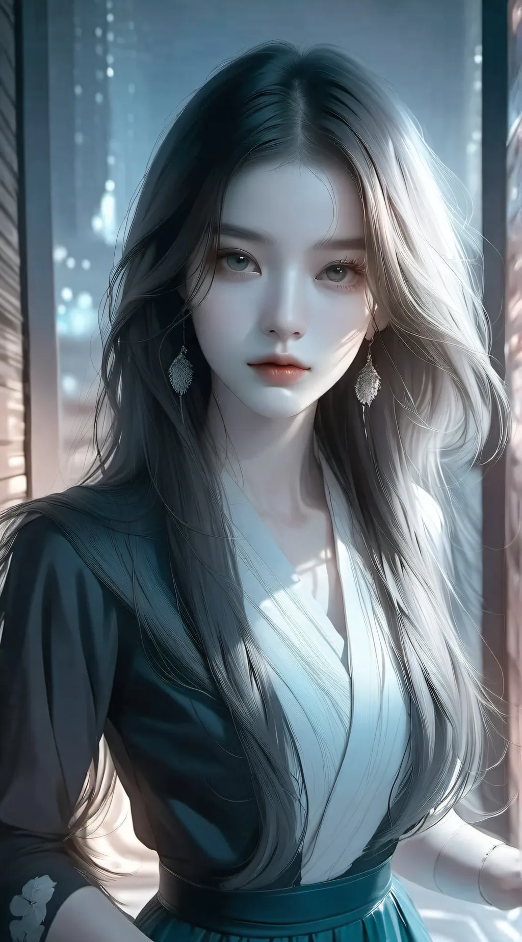 ai character: zlora  background