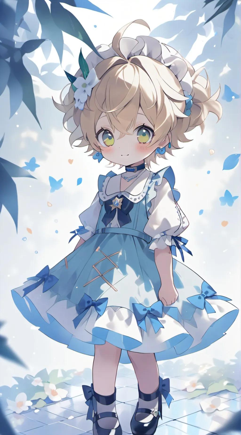 ai character: Kid background