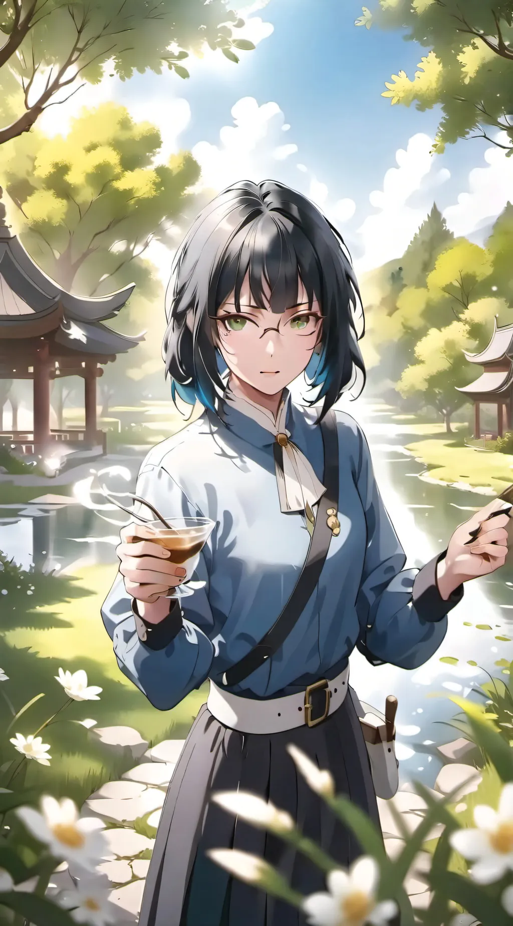 ai character: Maki Zenin background