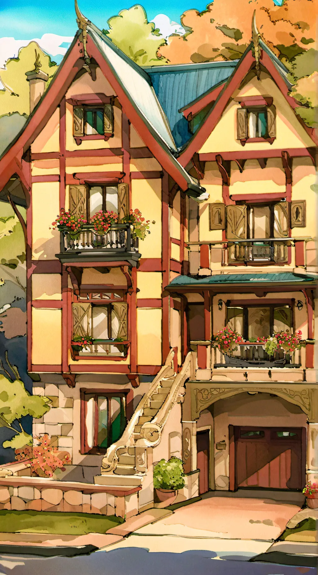 ai character: Family  background