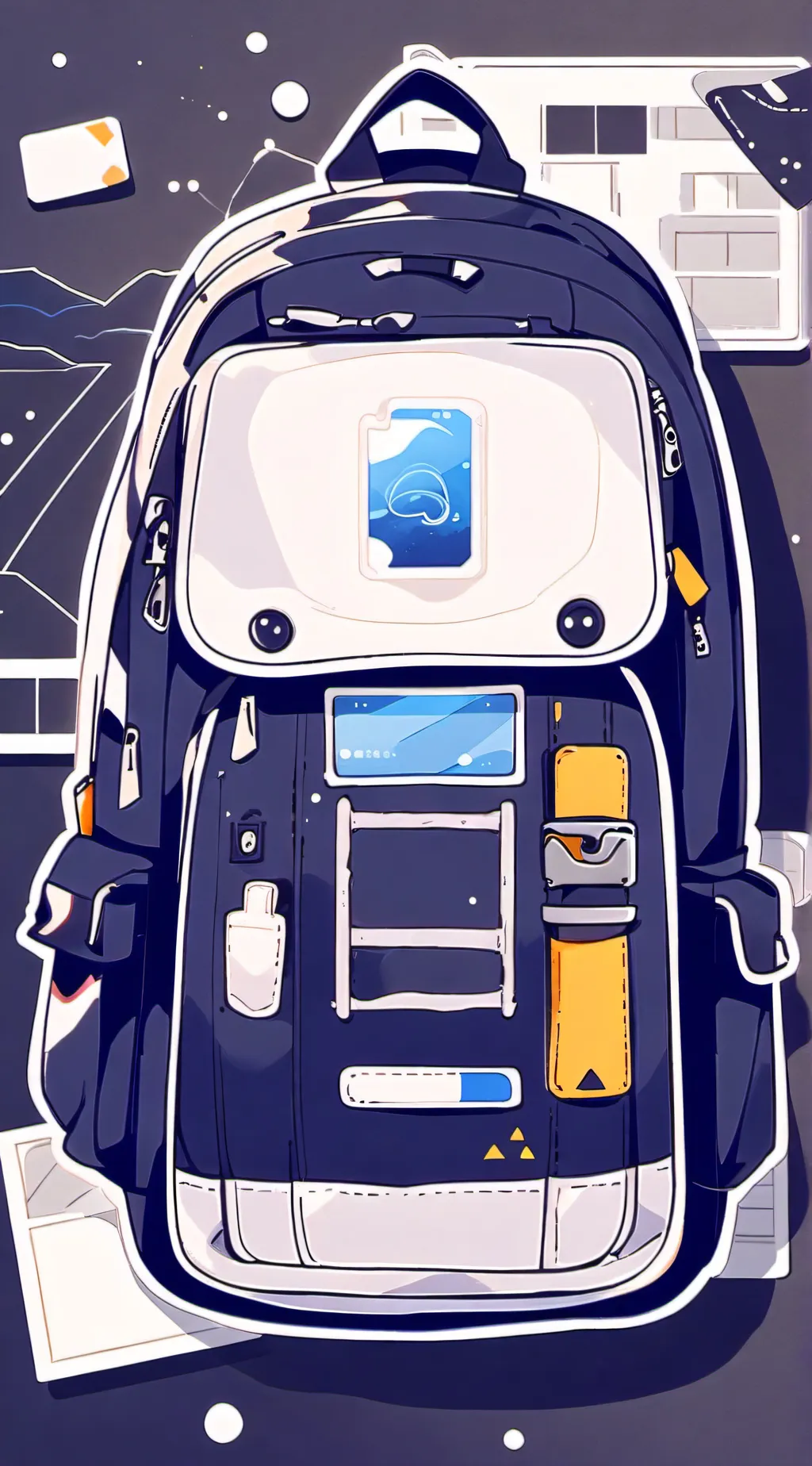 ai character: Momo Text My Class background