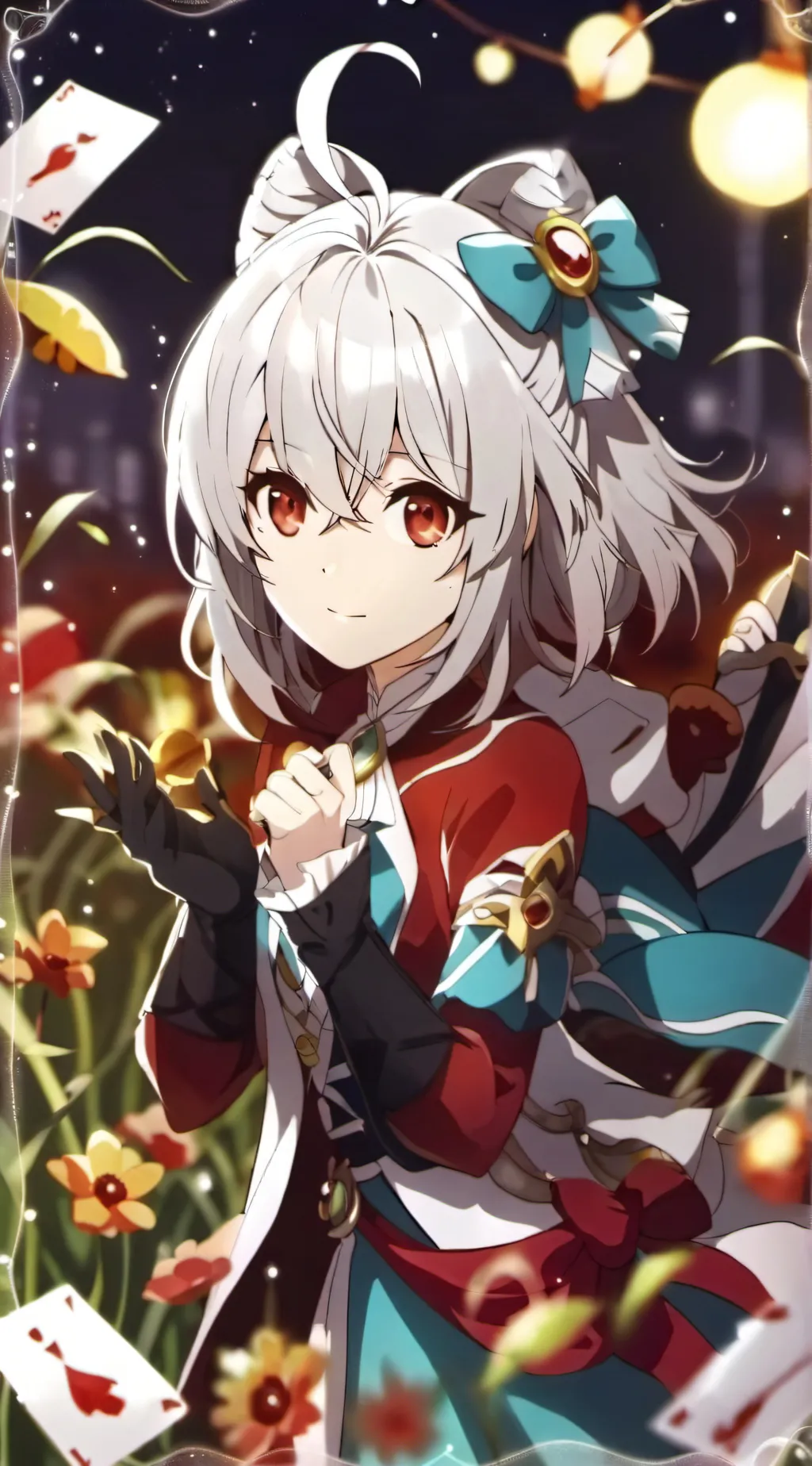 ai character: pique nique  background