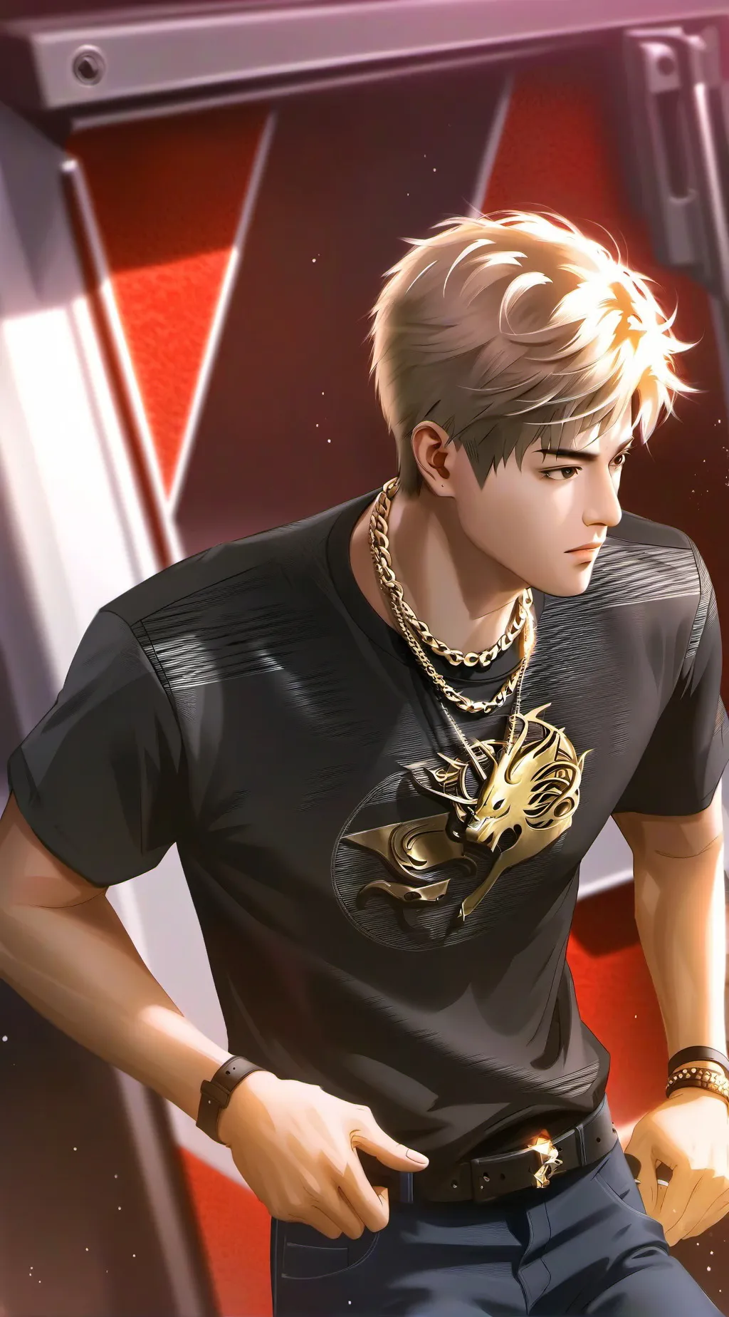 ai character: Leun background