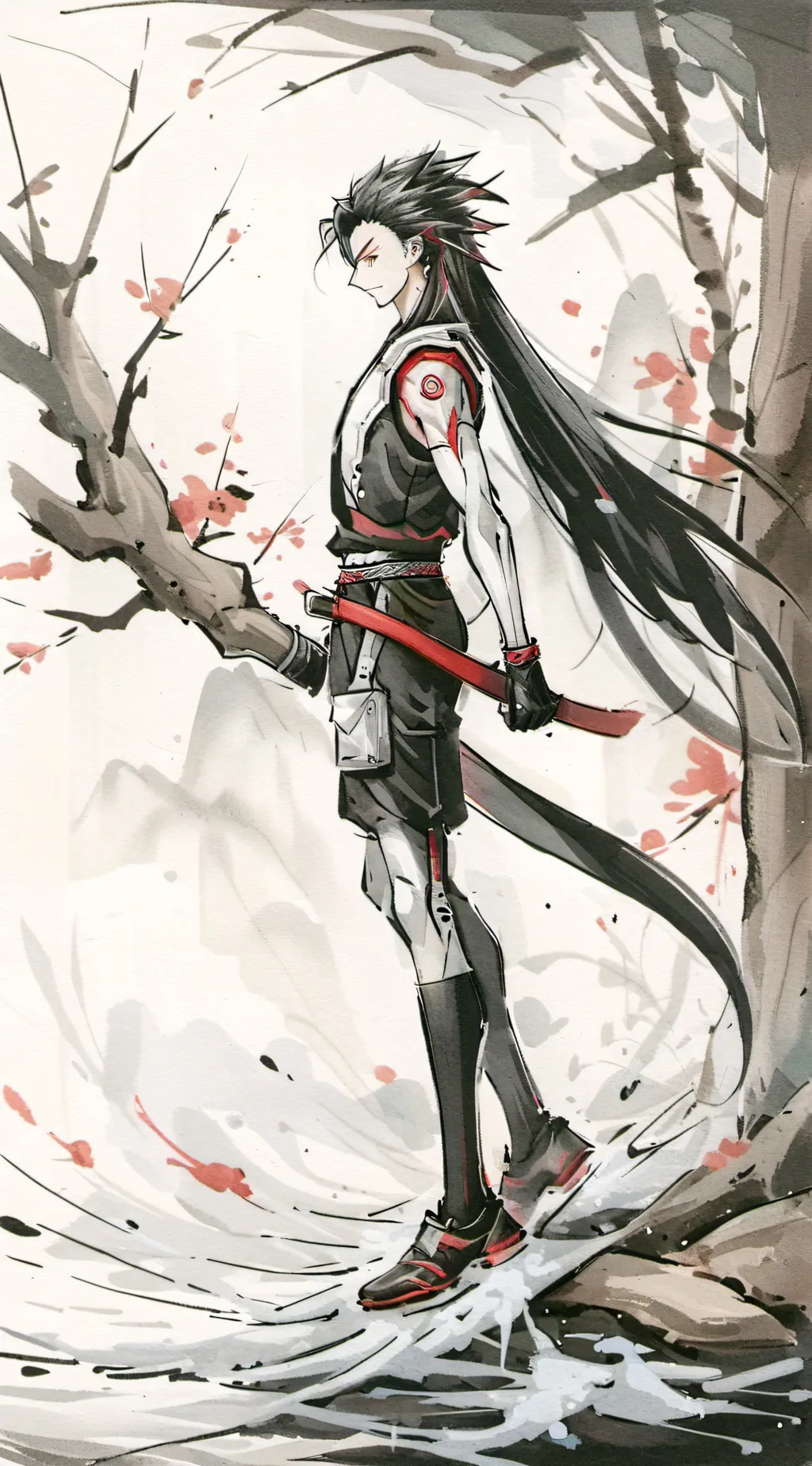 ai character: shin sonic background