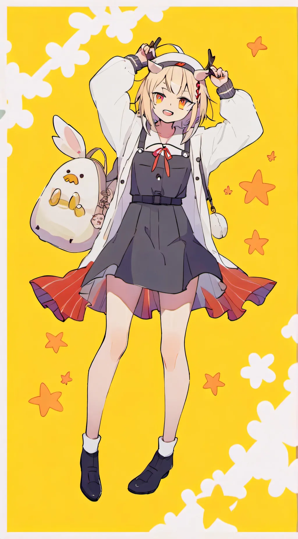 ai character: toga and ochaco background