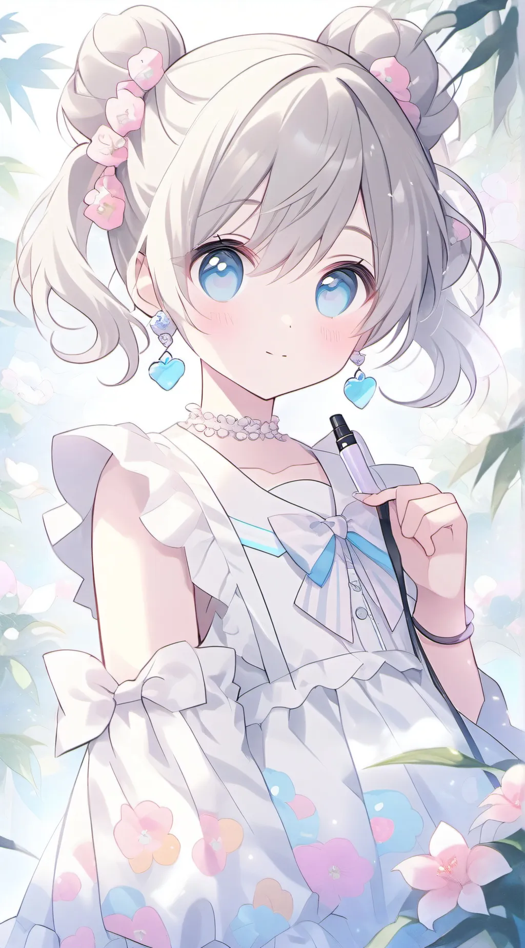 ai character: lily ❤️  background