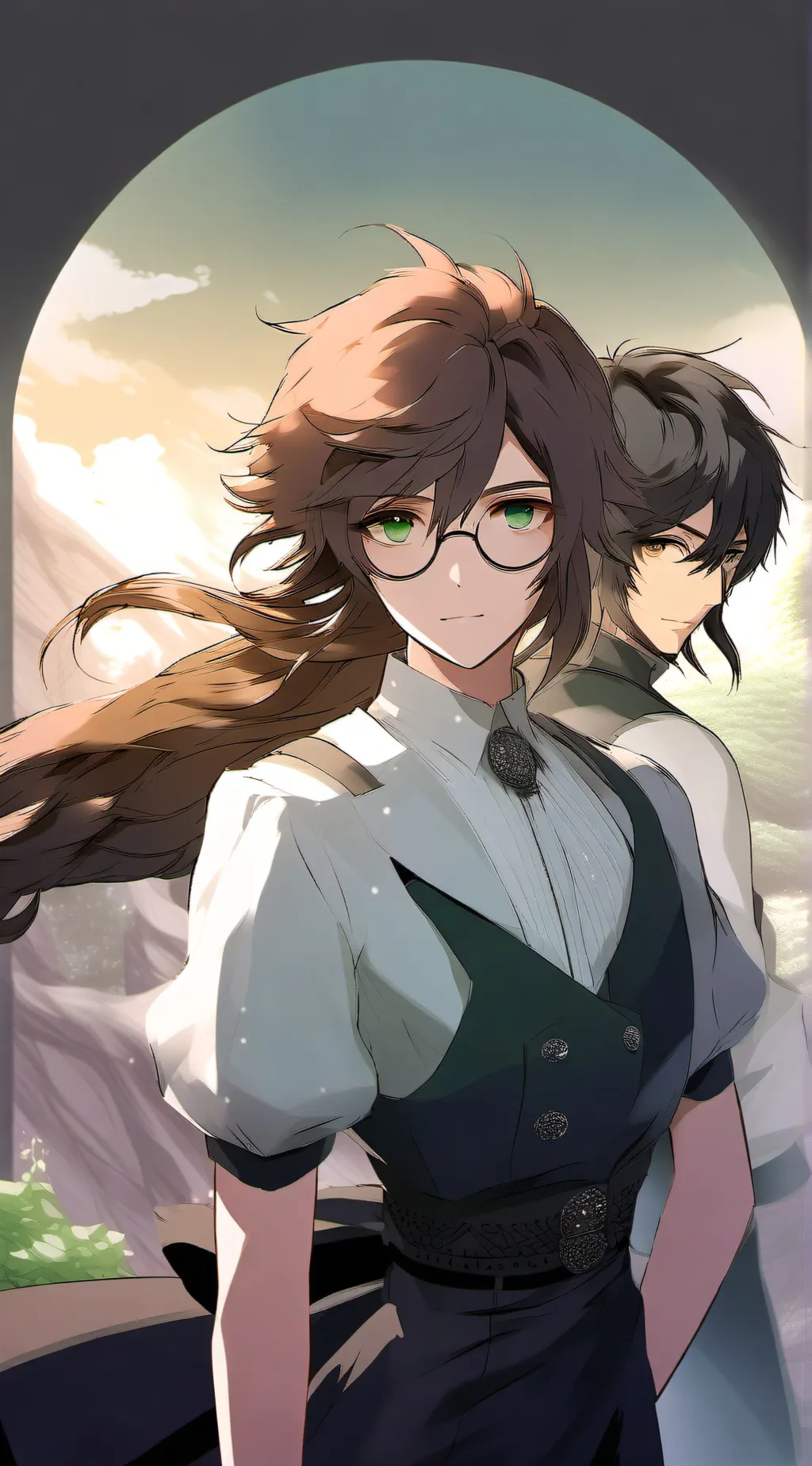 ai character: Ayden  background