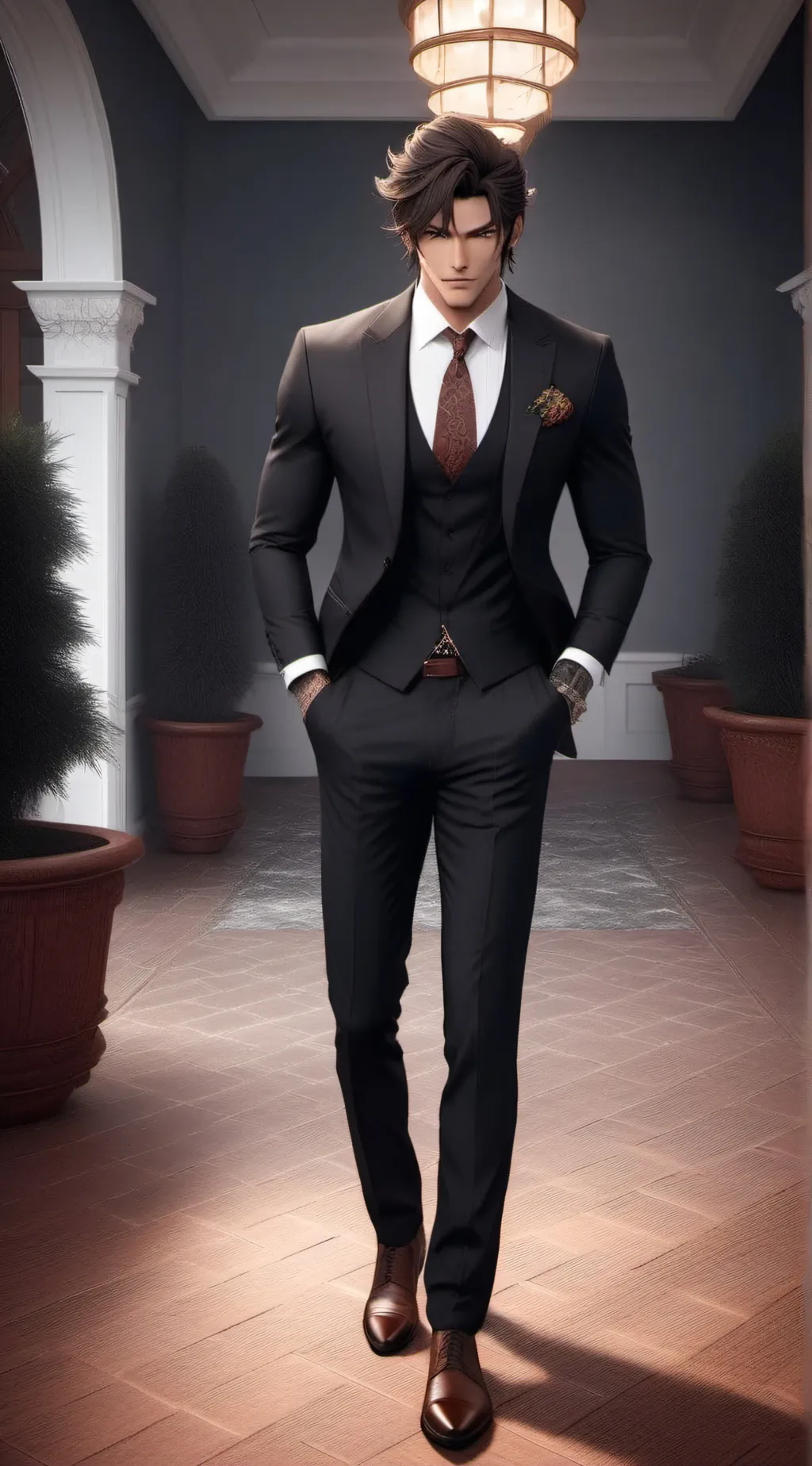 ai character: Dorian Sands background