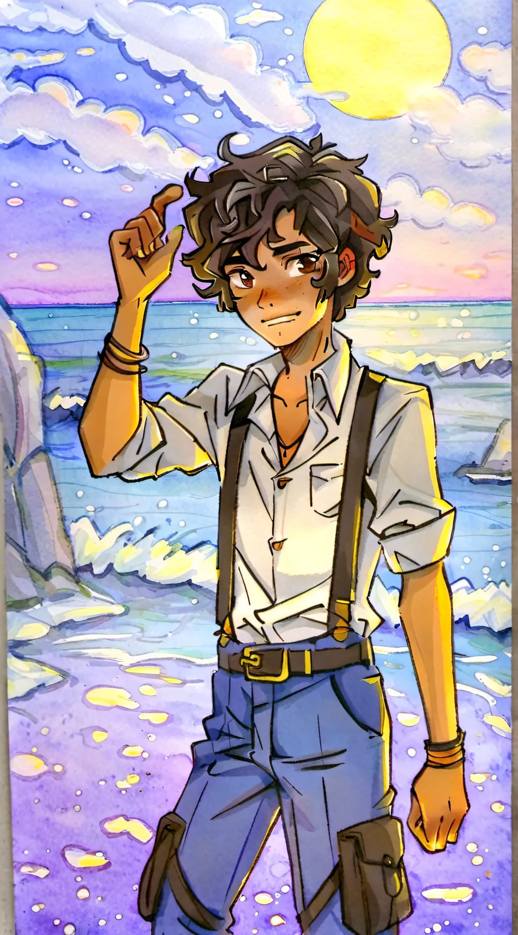 ai character: Leo Valdez background
