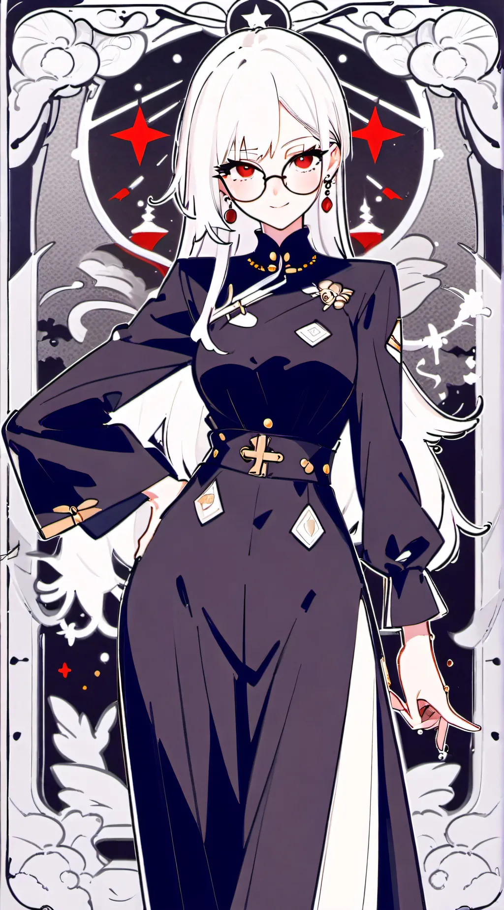 ai character: Jewel background