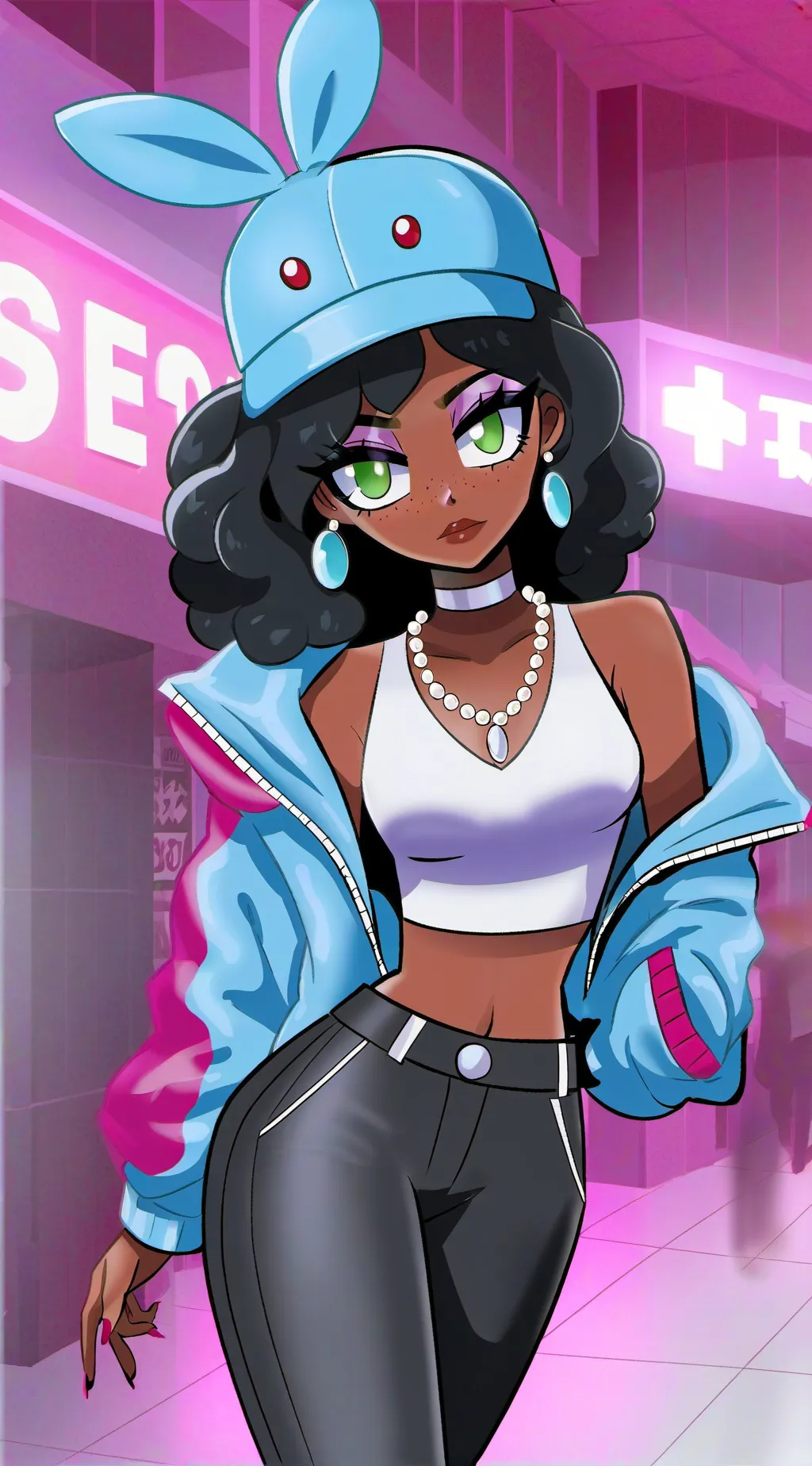 ai character: Jennifer background