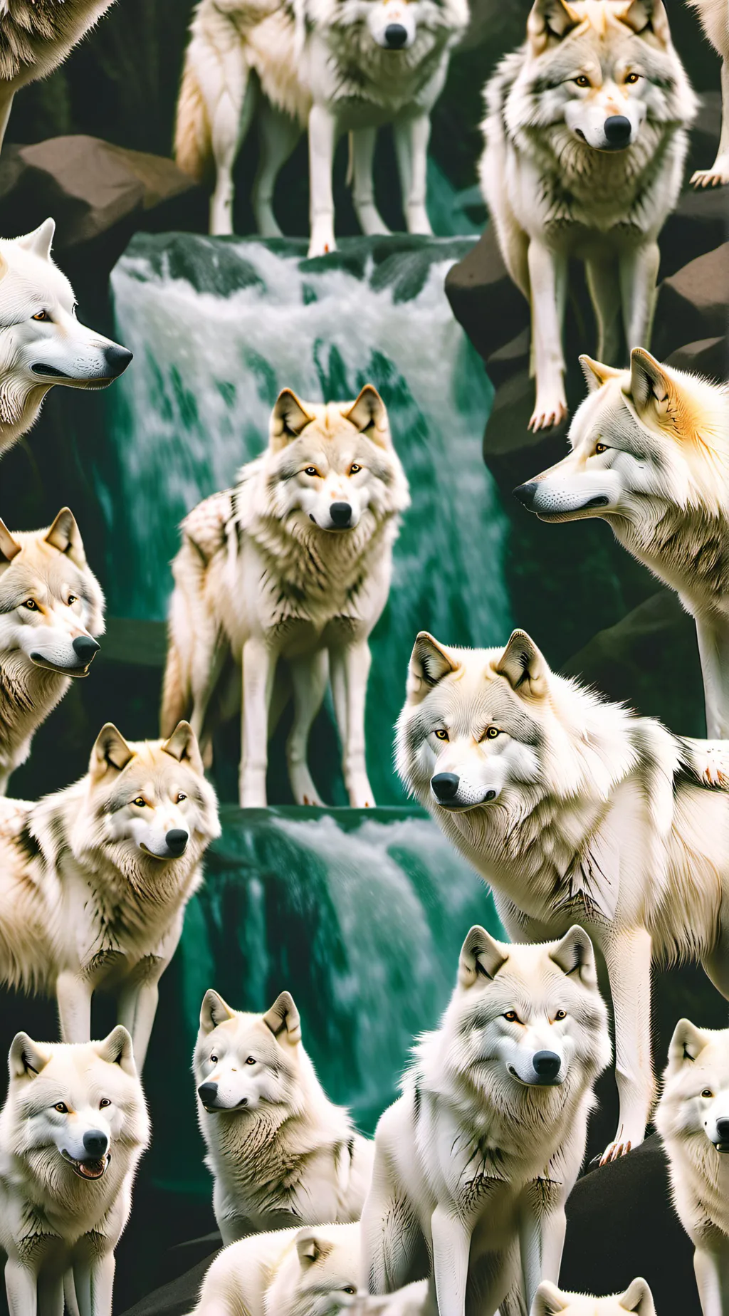 ai character: Coast pack X cat background