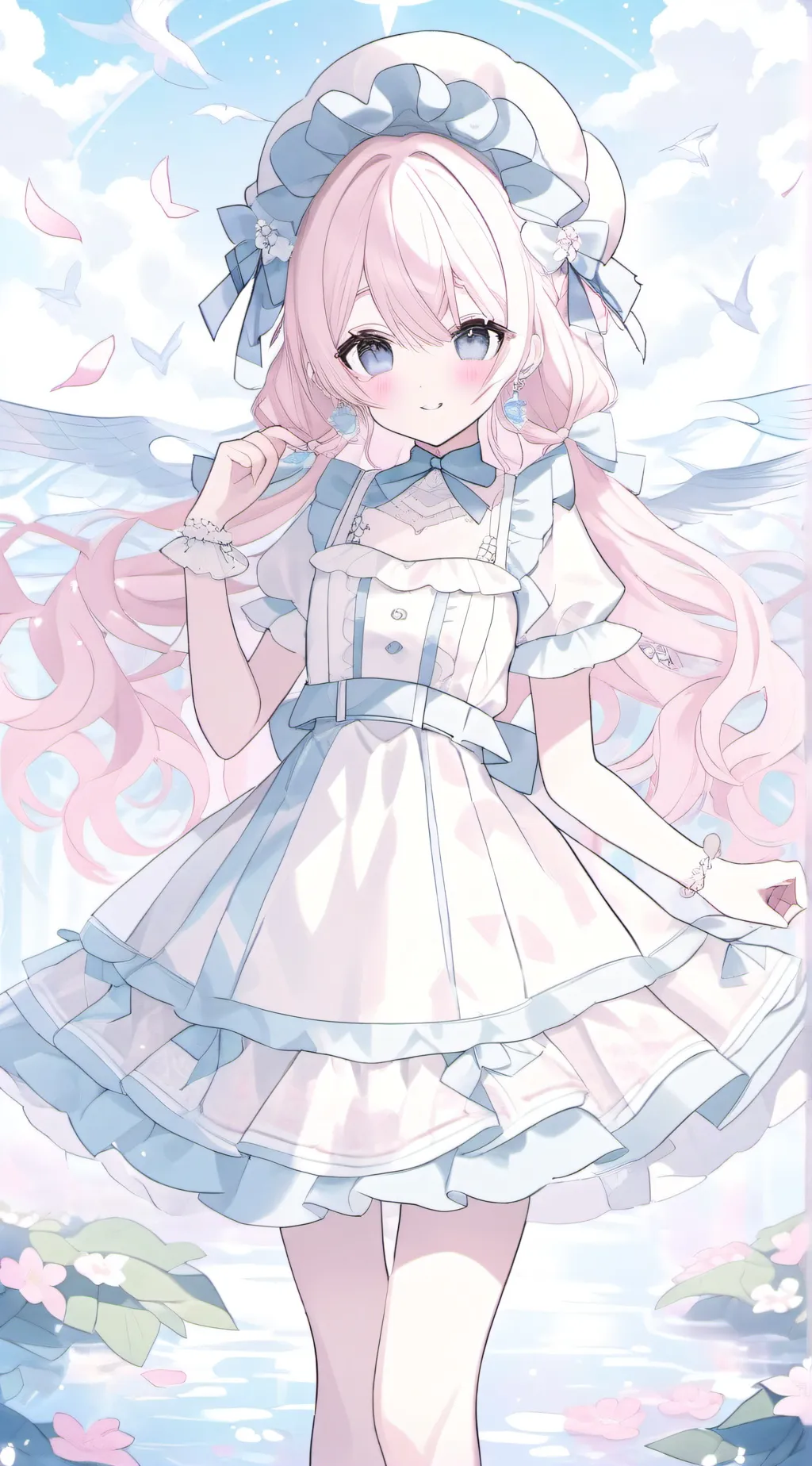 ai character: SUS GF background