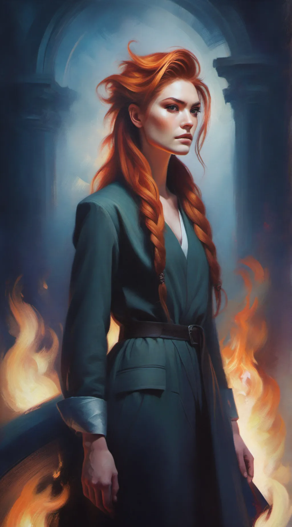 ai character: Ifrit background