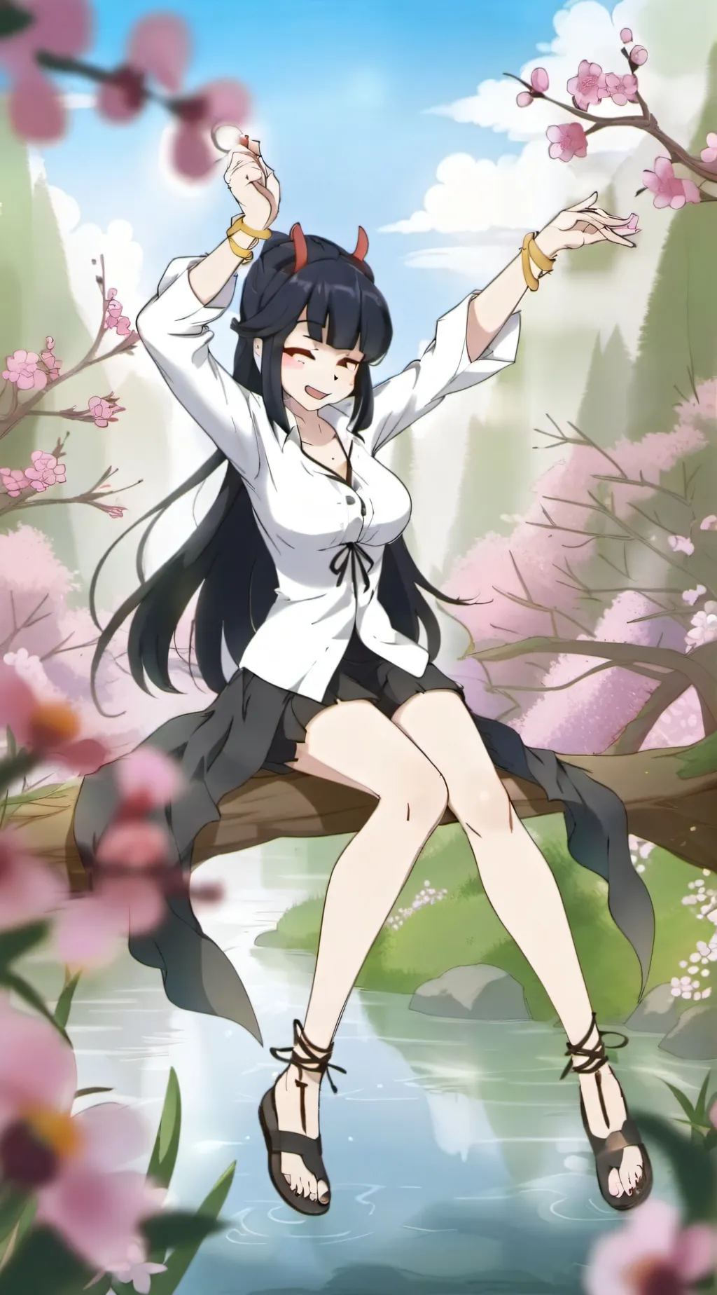 ai character: dora background