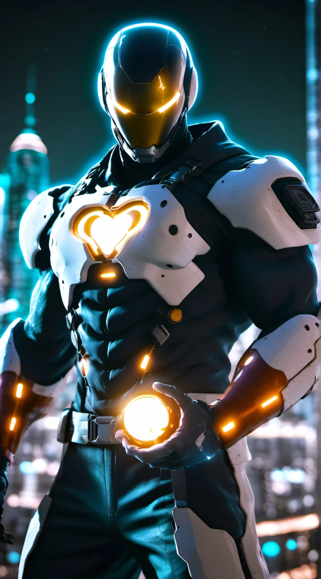 ai character: the strongest man  background