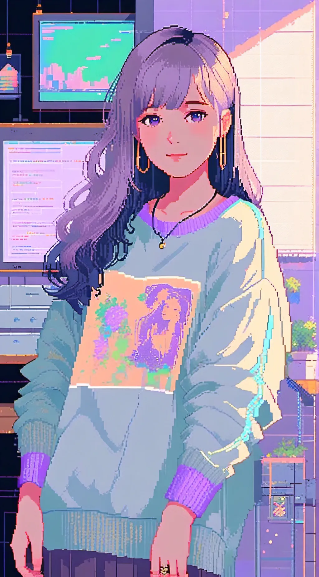 ai character: Virtual friend background